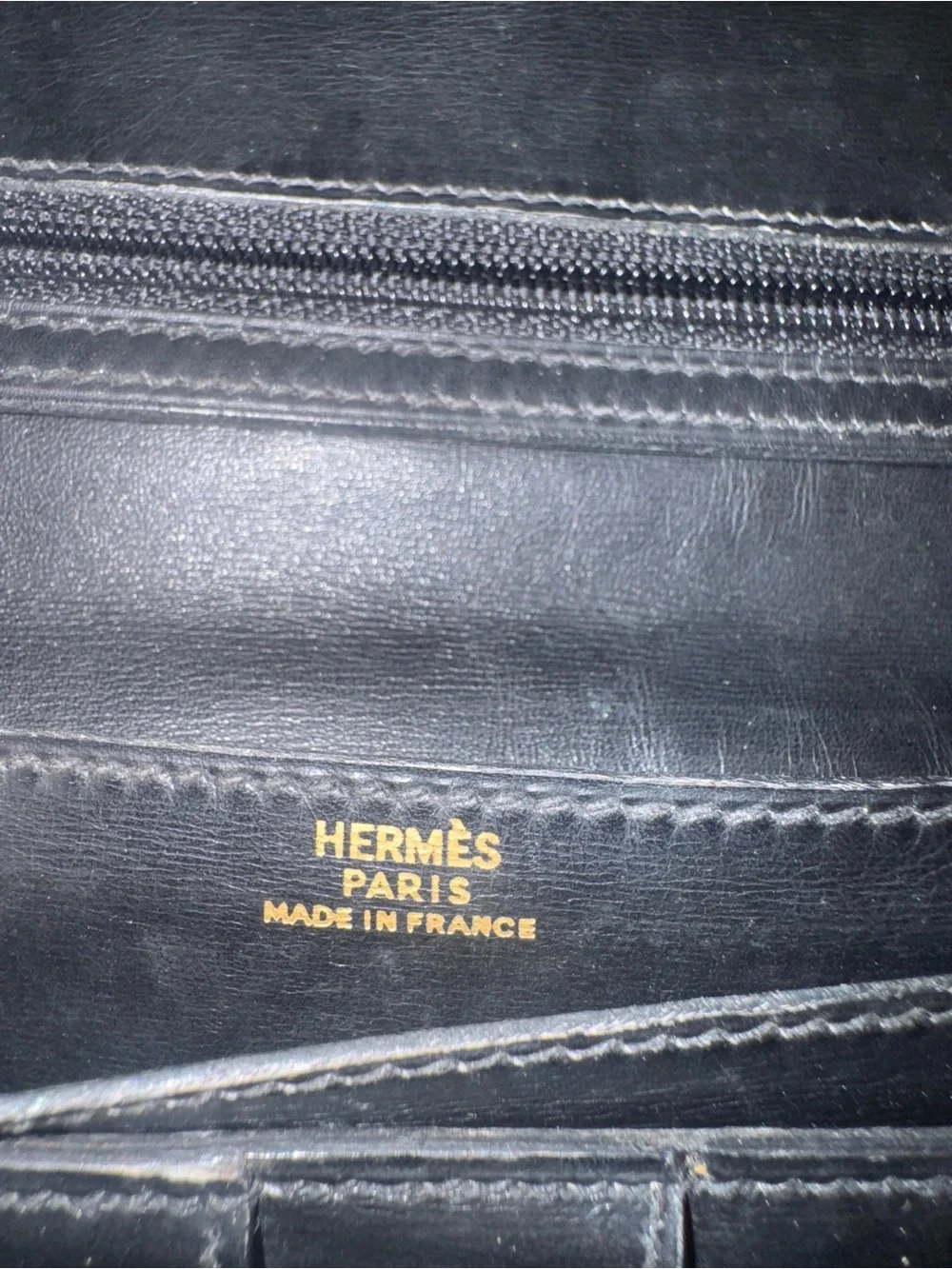 Hermes Béarn Classic Long Wallet Black GHW - LegitGrails COA Included